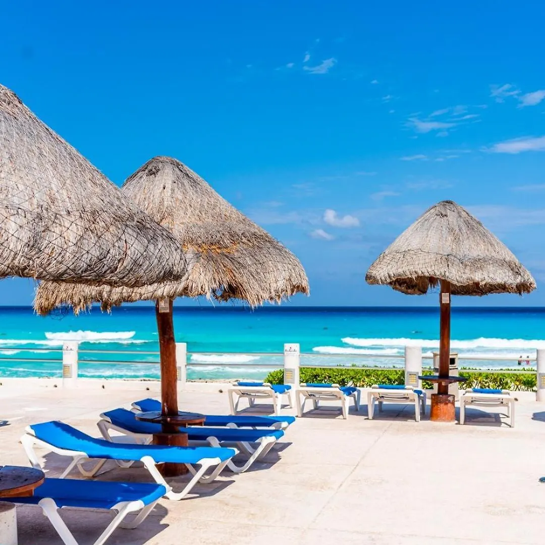 1Br In Villas Marlin, Beach Access And Pools Cancun 0*,  Mexico