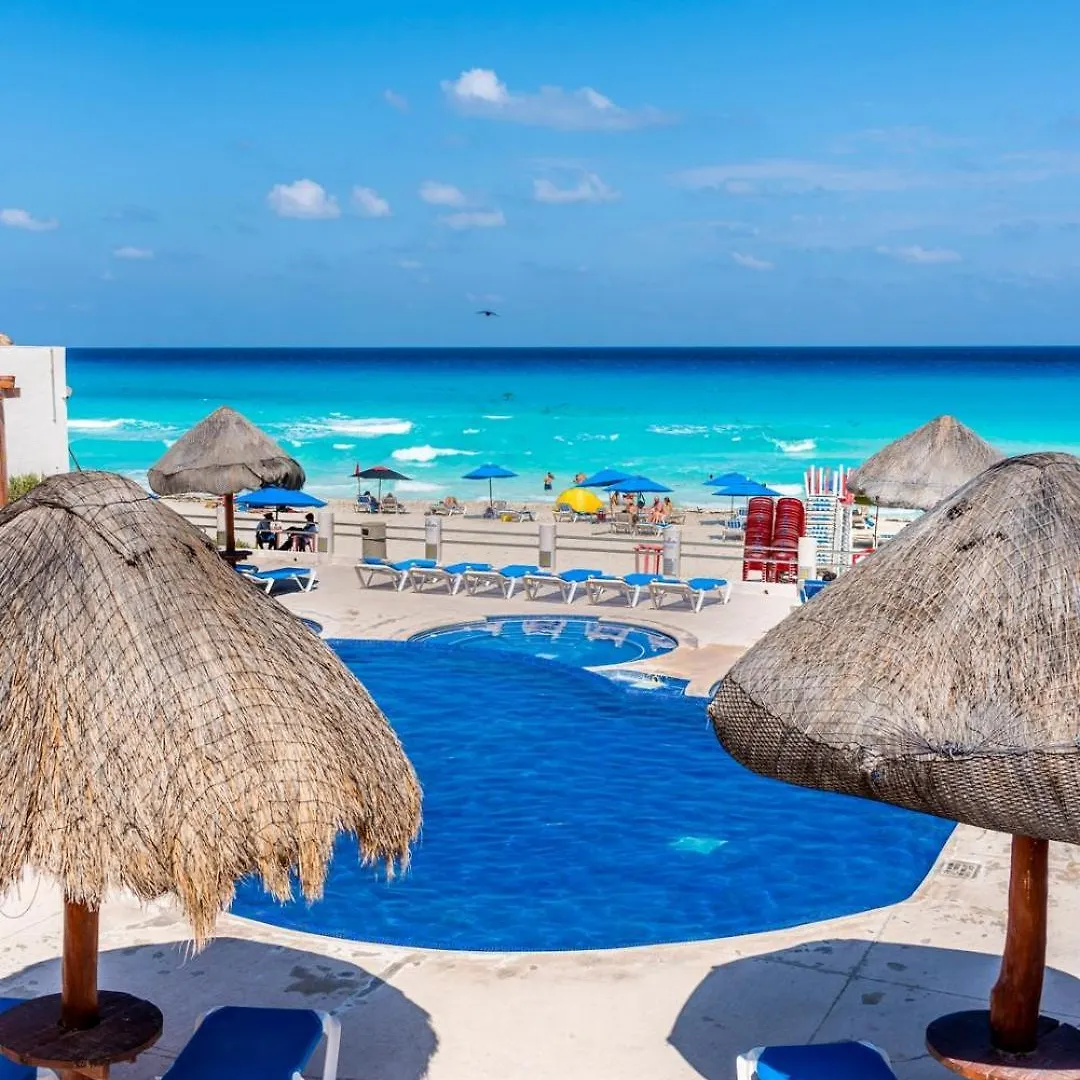 1Br In Villas Marlin, Beach Access And Pools Cancun Apartment