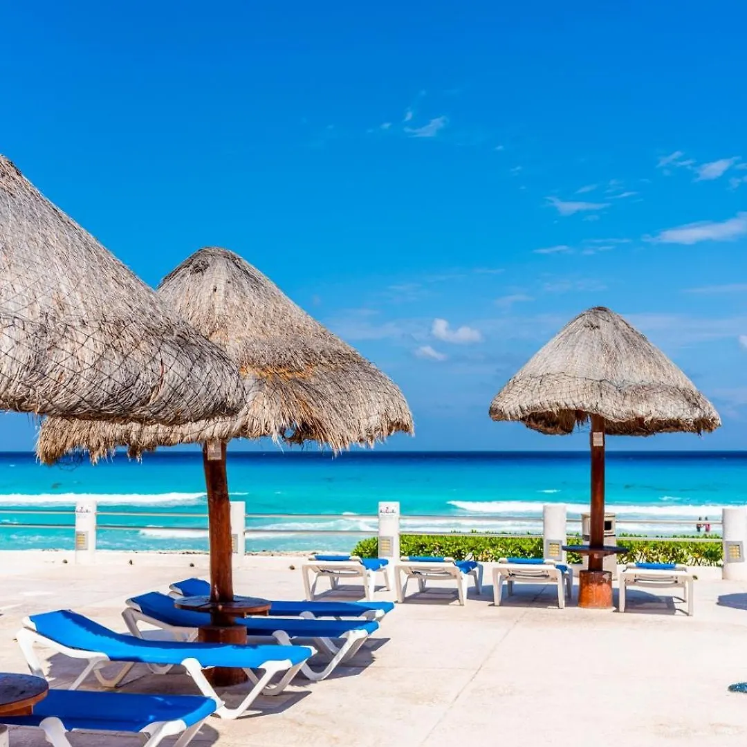 1Br In Villas Marlin, Beach Access And Pools Cancun